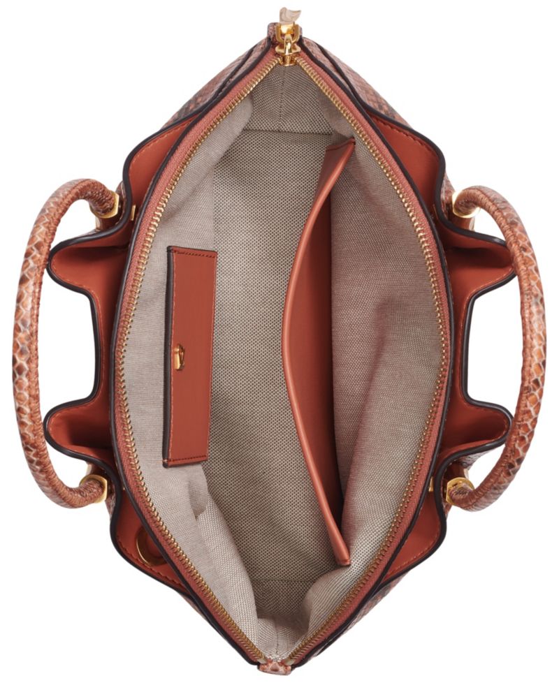Oxford Leather Satchel Handbag