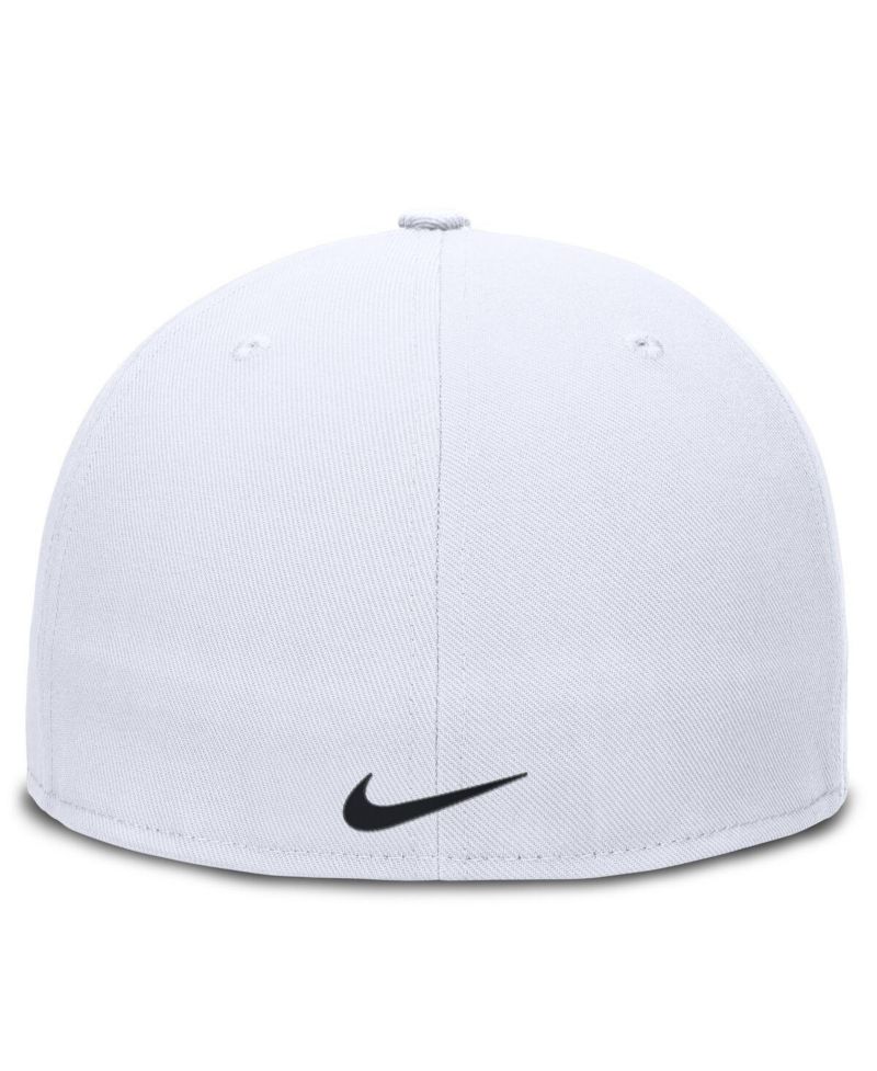 Men's White New York Yankees True Performance Fitted Hat