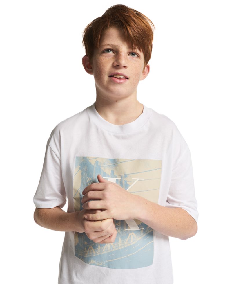 Boys' 8-20 Brooklyn Bridge Crewneck T-Shirt
