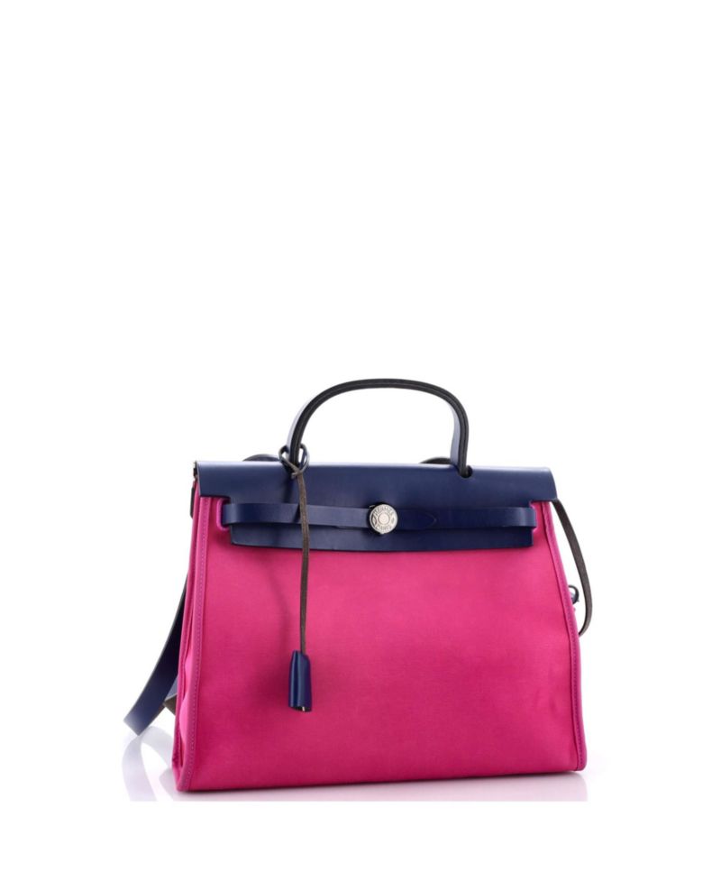 31 Herbag Zip Leather and Toile