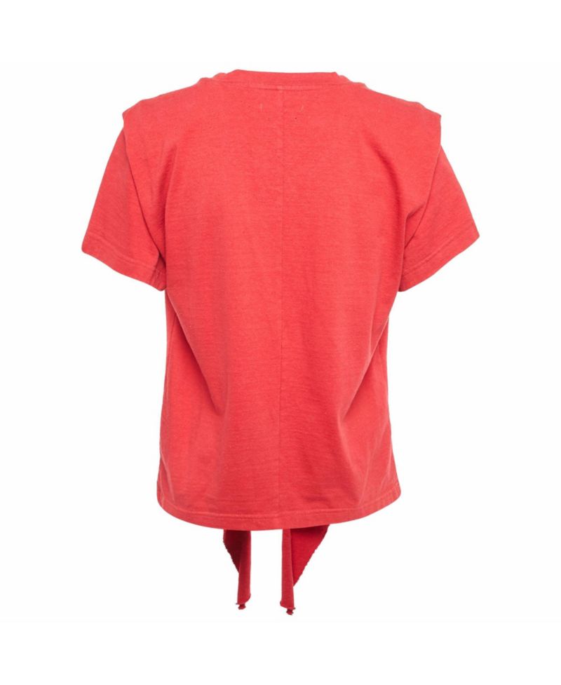 Women's Slub Cotton Zelito Knotted T T-Shirt