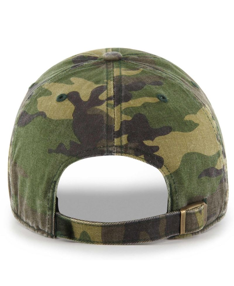 Men's Camo San Antonio Spurs Clean Up Adjustable Hat