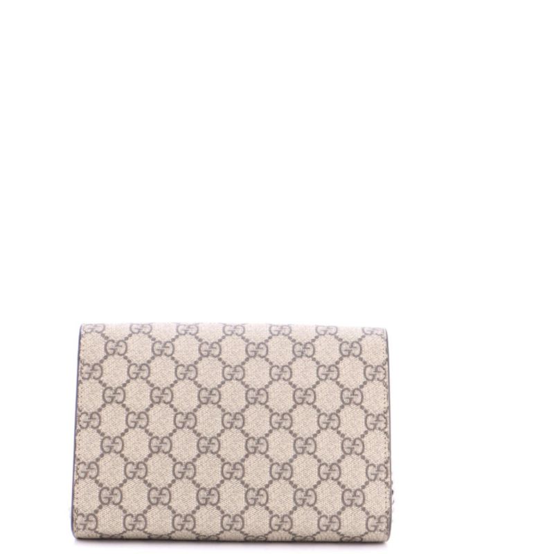 Small Dionysus Chain Wallet GG Coated Canvas