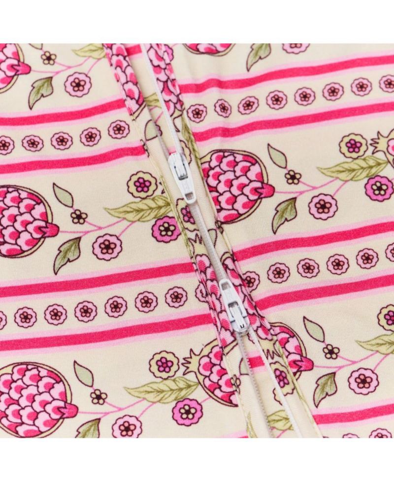 Baby Girl's Pomegranate Soiree Bamboo Sleeper