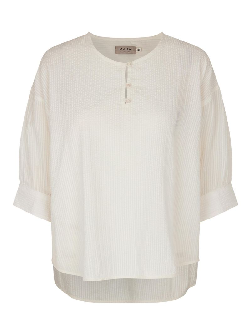Women's Madyrentha Round Neck Oversized Blouse