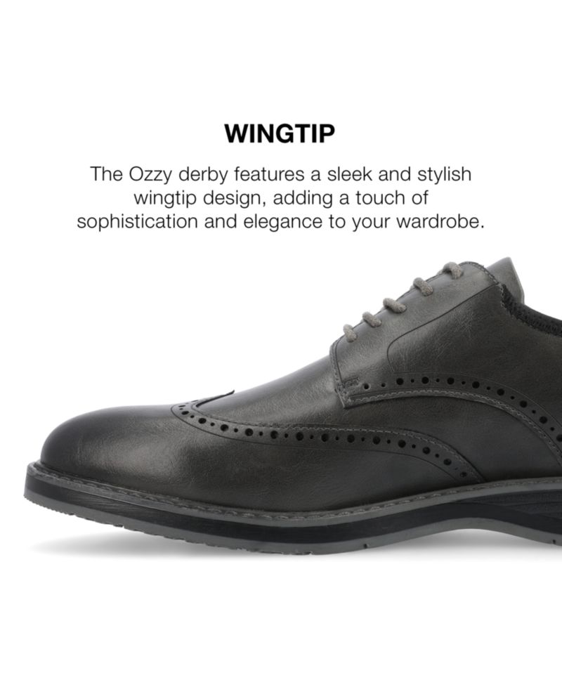 Men's Ozzy Wingtip Tru Comfort Foam Hybrid Dress Shoes