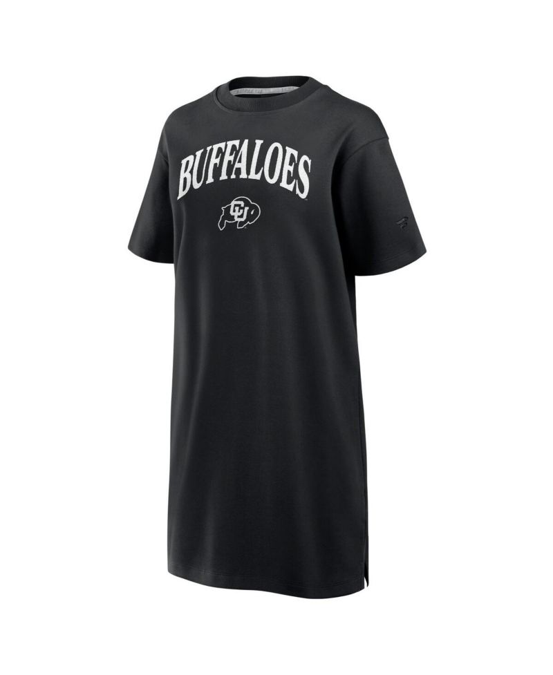 Women's Black Colorado Buffaloes Elements Go Tri-Blend T-Shirt Dress