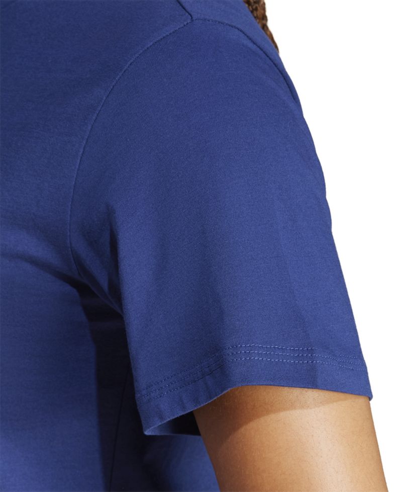 Plus Size Short-Sleeve Cotton Crewneck Logo T-Shirt