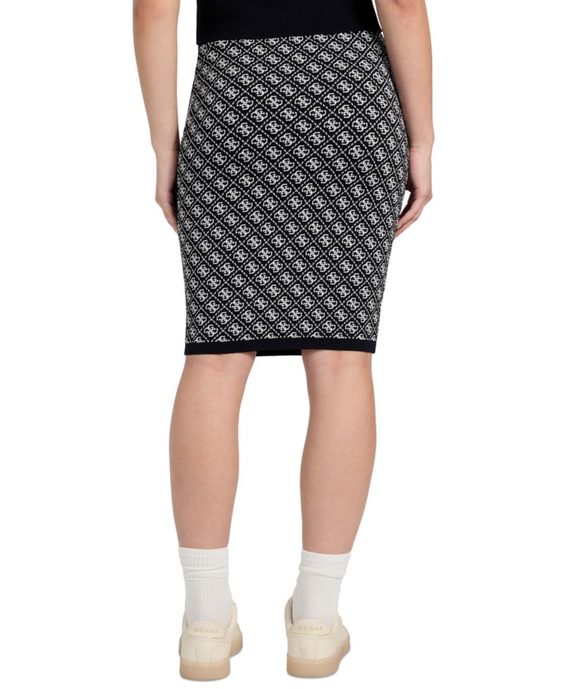 Women's Lise 4G-Logo Pull-On Sweater Skirt
