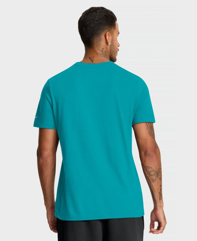 Men's Miami Dolphins Essential Logo Crewneck T-Shirt