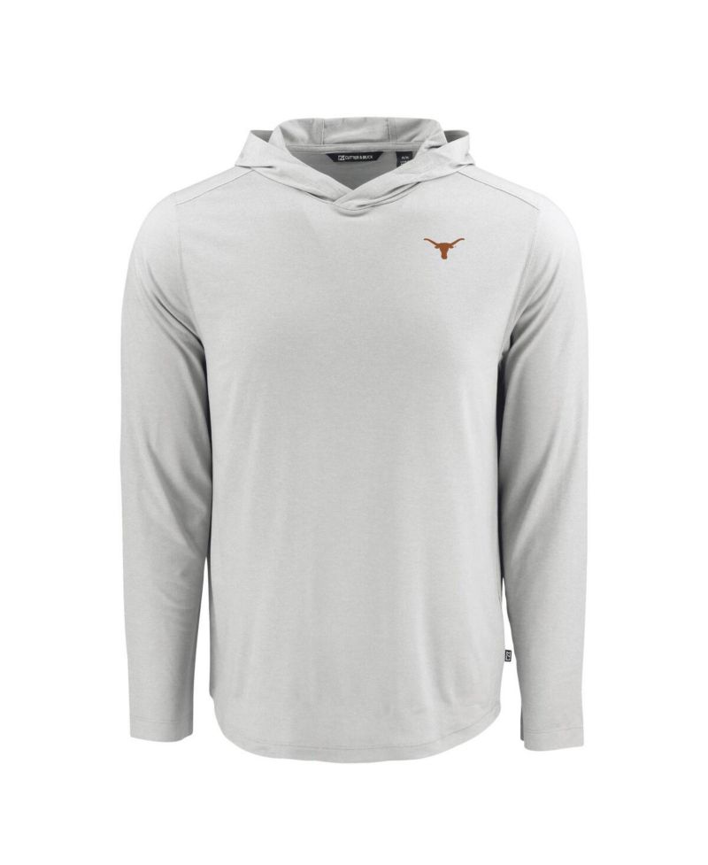 Men's Gray Texas Longhorns Coastline Epic Comfort Eco Long Sleeve Hoodie