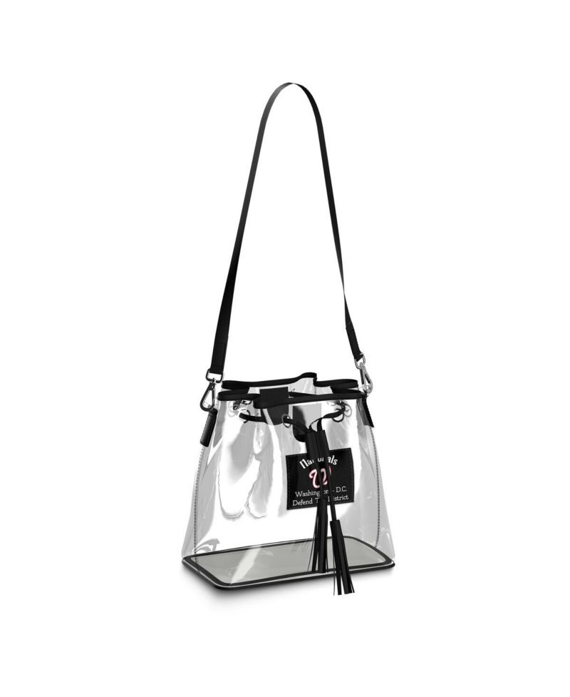 Washington Nationals Clear Stadium Bucket Bag