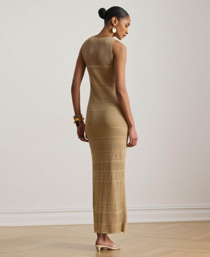 Women's Round Neck Maxi Dress