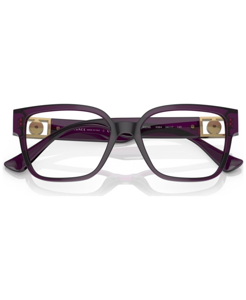 Woman Square Plastic VE3329B Eyeglasses