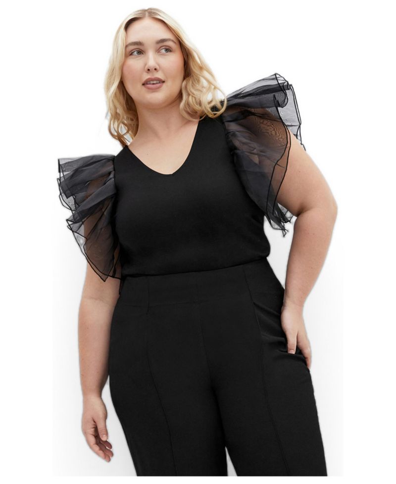 Women's Sierra Ruffle Sleeve Top