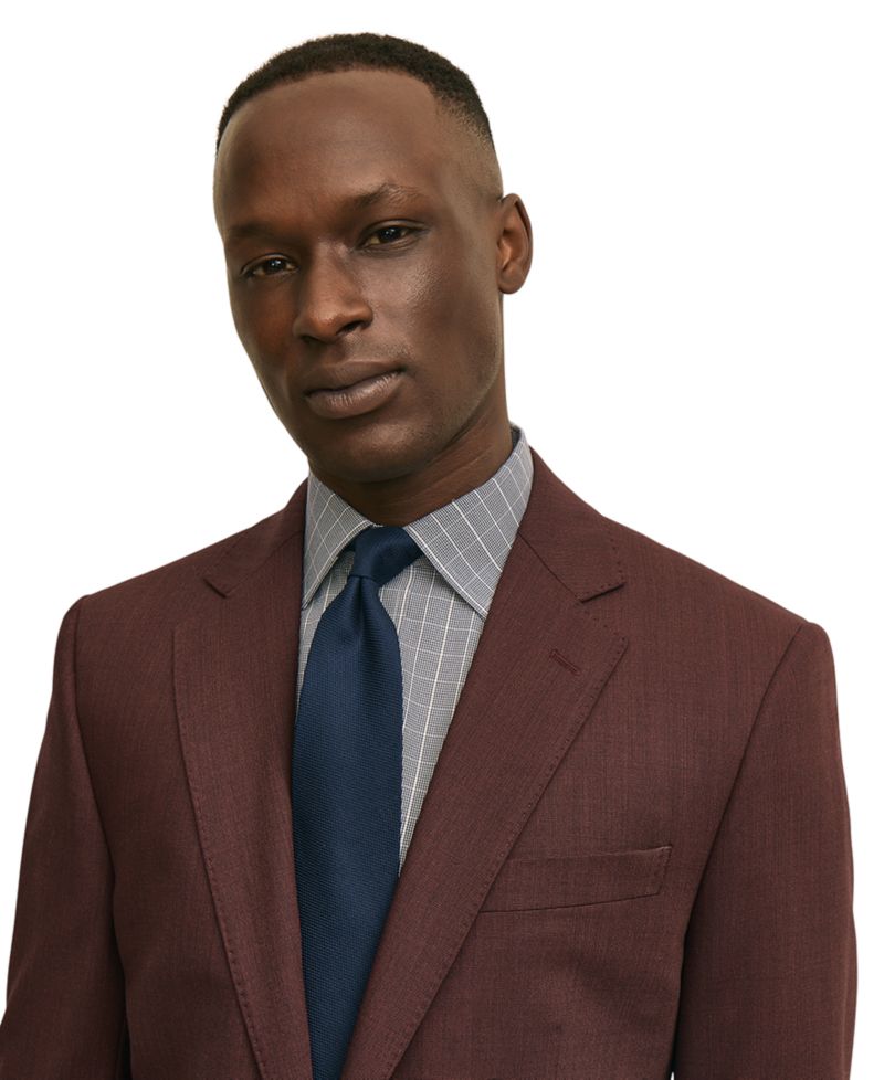 Brooks Brothers Men's Classic-Fit Suit Separates Jacket