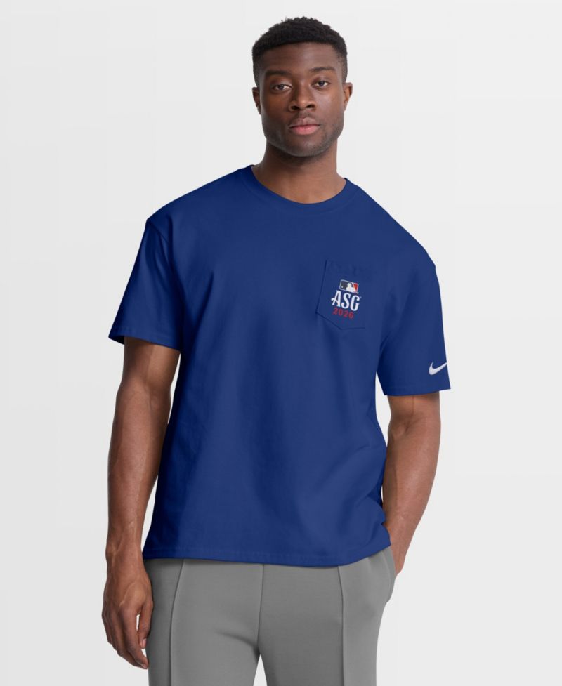 Men's Royal 2026 MLB All-Star Game Max90 Pocket T-Shirt