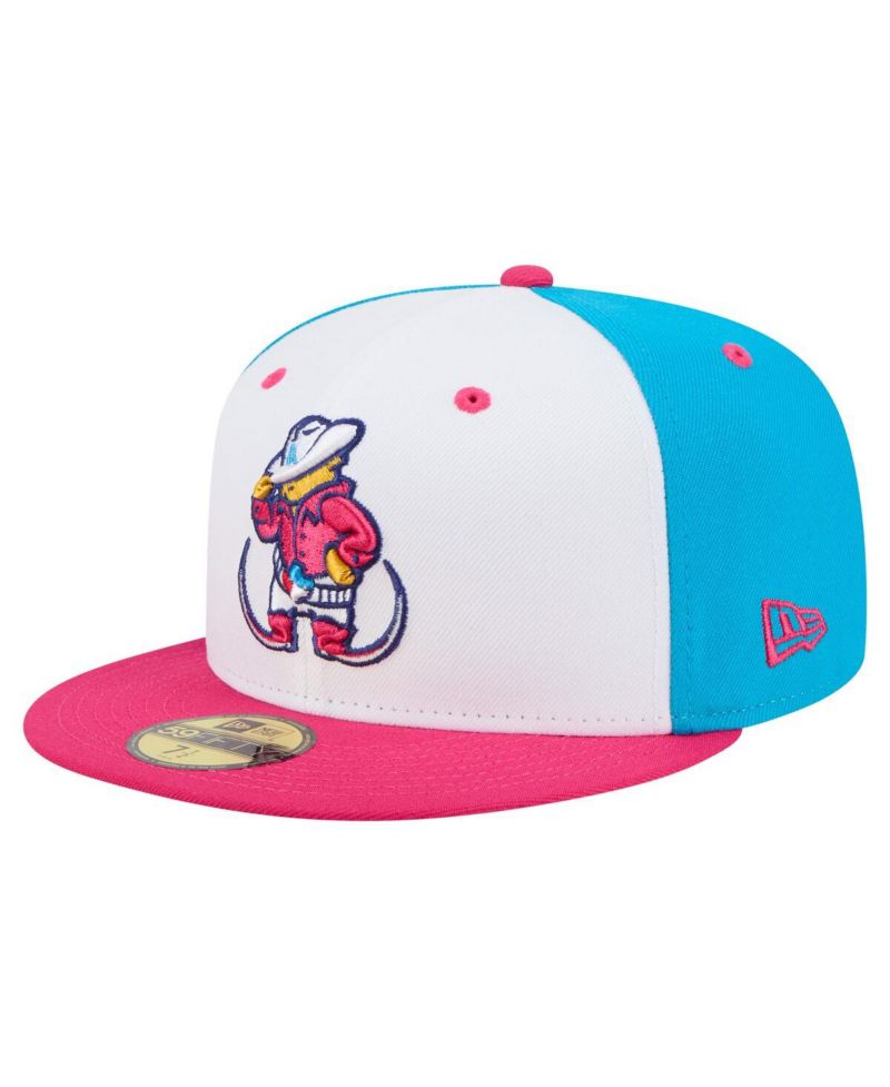 Men's White Amarillo Sod Poodles Copa de la Diversion 59FIFTY Fitted Hat