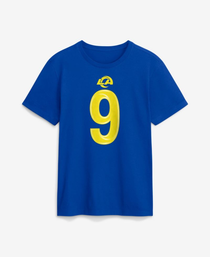 Men's Los Angeles Rams Matthew Stafford Name & Number Mesh T-Shirt