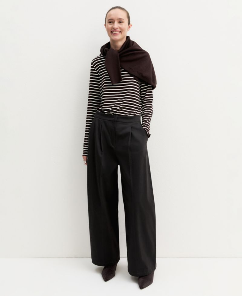 Women's Emmcantico Wide-Leg High-Waisted Pants