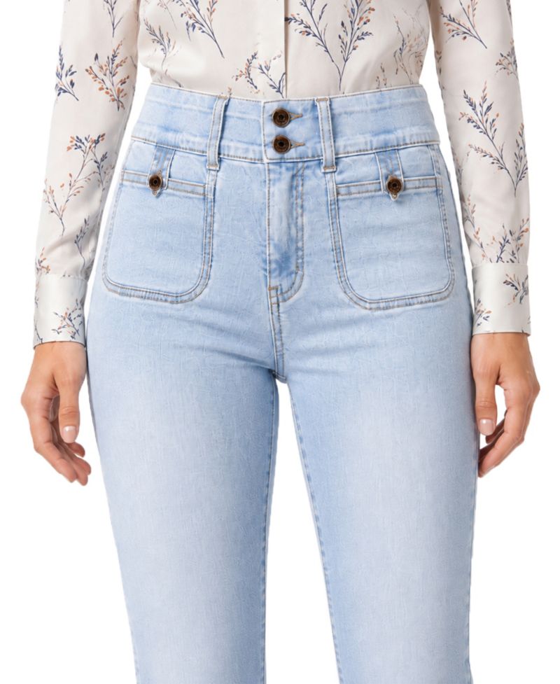 Women's High-Rise Tummy Tuck Bootcut Jeans
