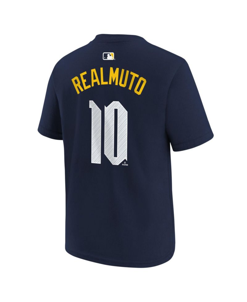 Big Boys and Girls J.T. Realmuto Navy Philadelphia Phillies City Connect Name & Number T-Shirt