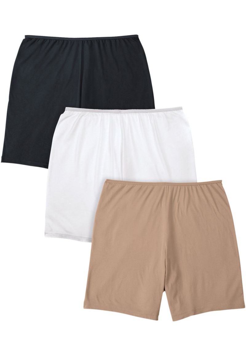 Women's Stretch Cotton Boxer 3-Pack
