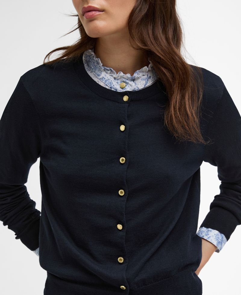 Women's Wisteria Crewneck Knitted Cardigan