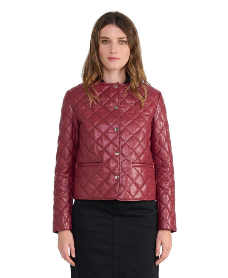Women's Marlowe Quilted Leather Jacket