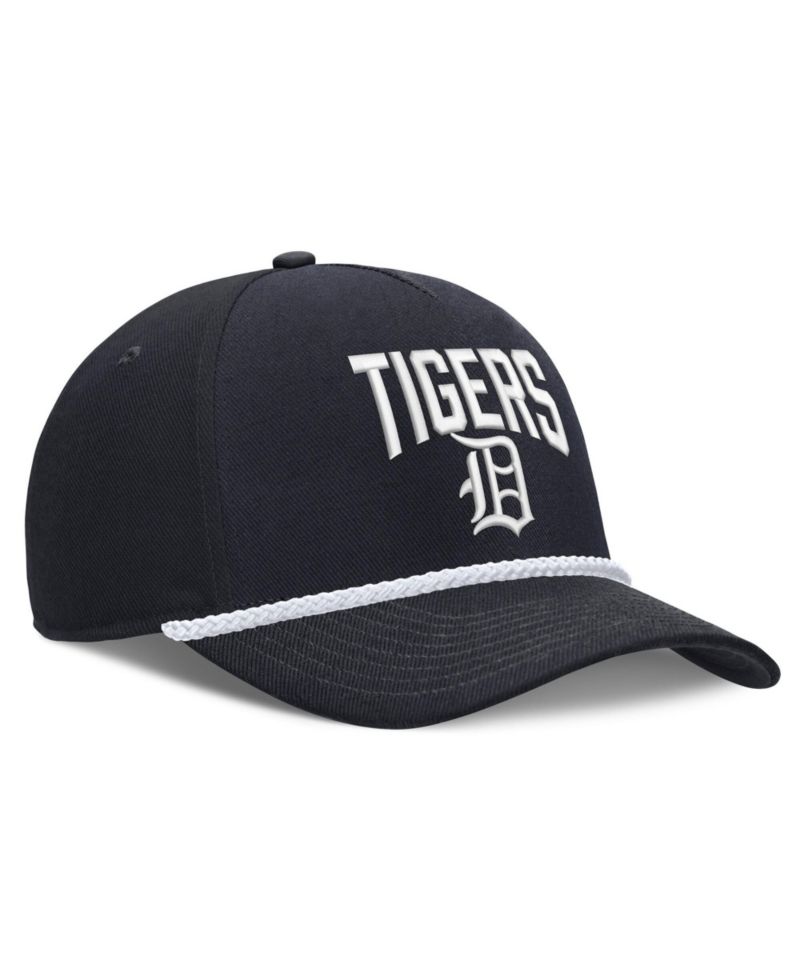 Men's Navy Detroit Tigers Cooperstown Rise Adjustable Hat
