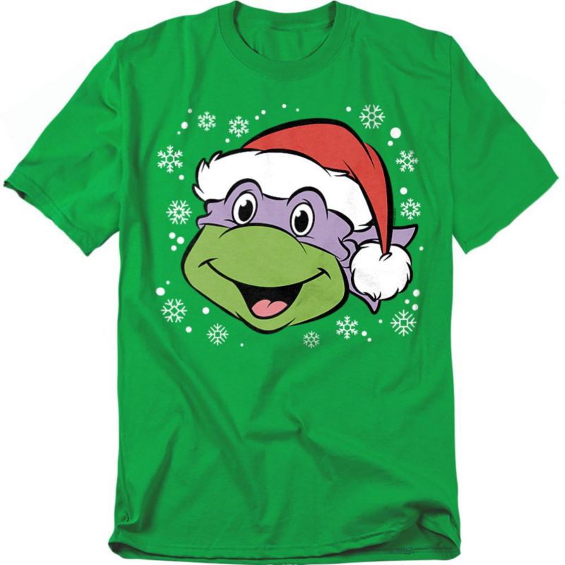 Men's Donatello Christmas Hat T-Shirt