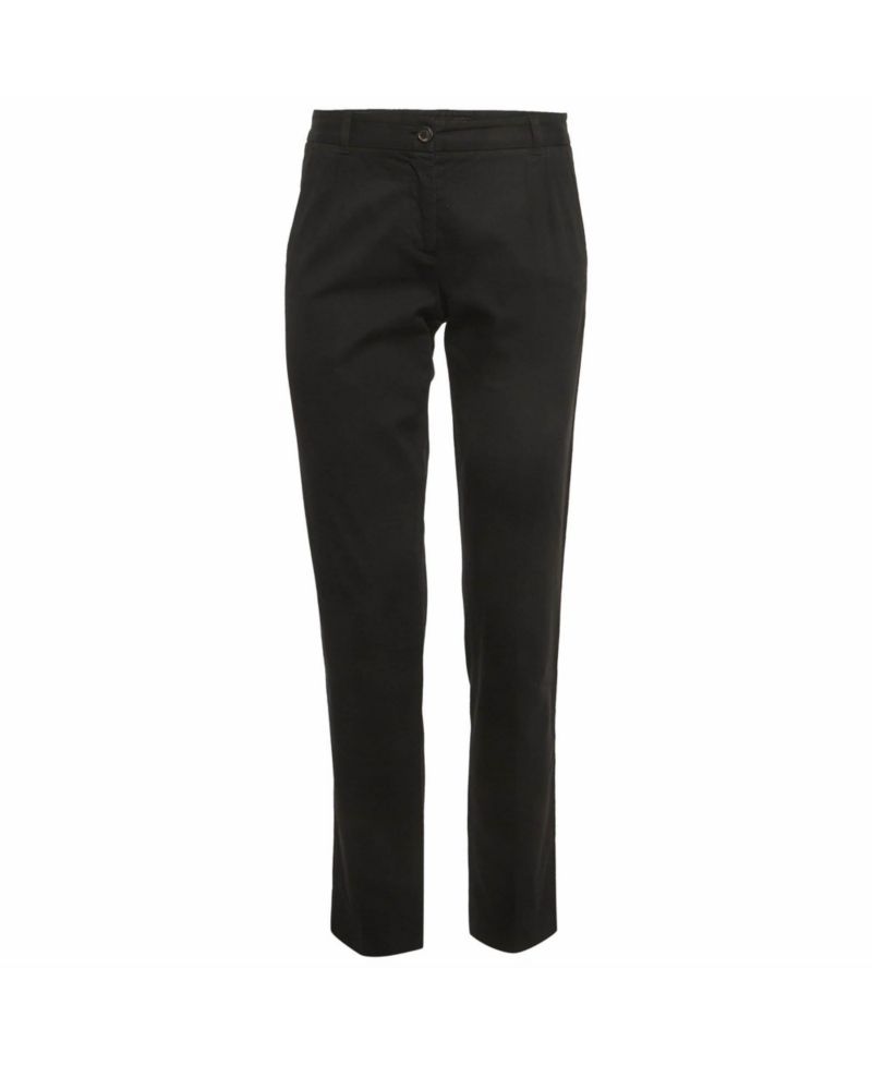 Women's Gabardine Straight Fit Trousers