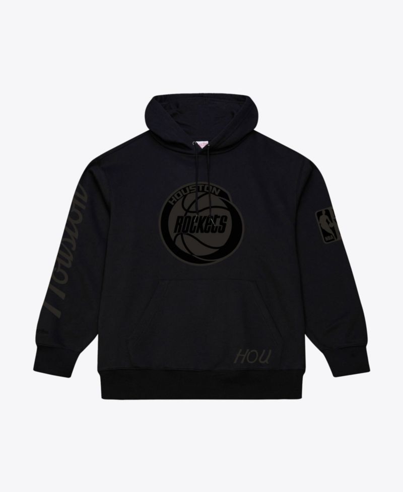 Men's Black Houston Rockets Phantom Fleece Hoodie