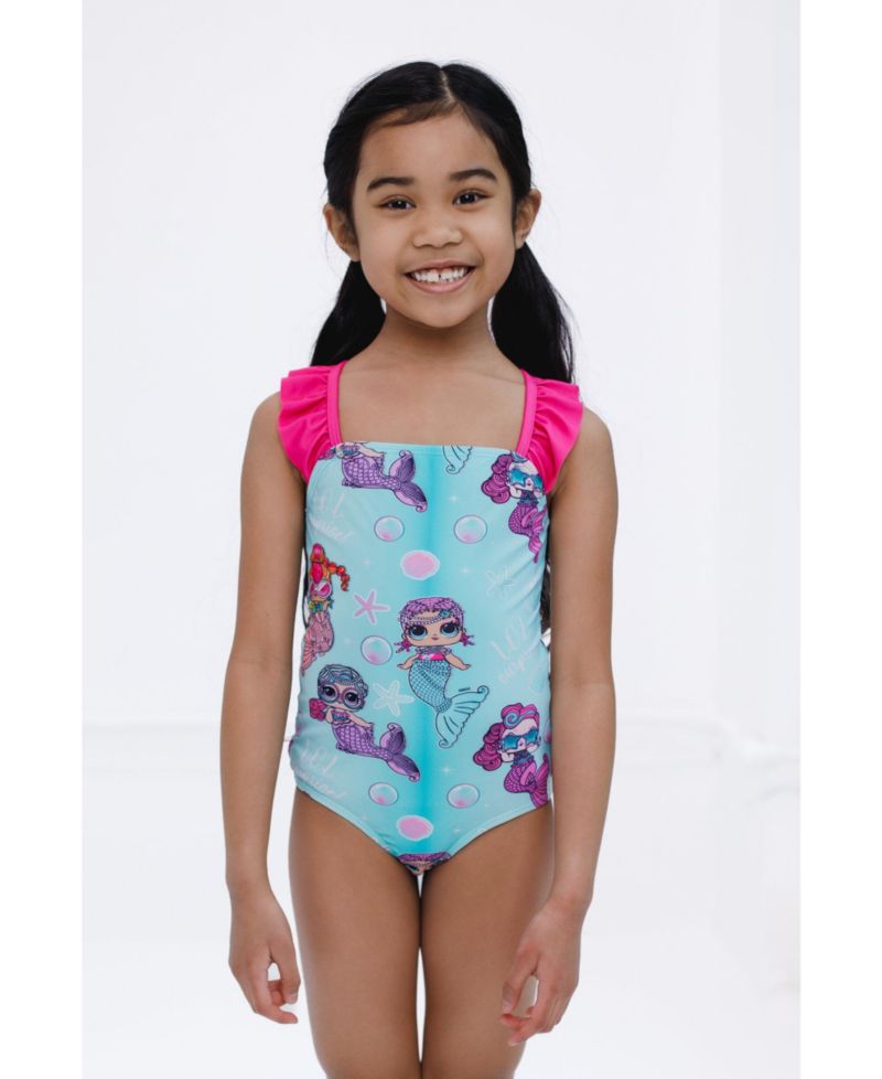 Girls One Piece Bathing Suit