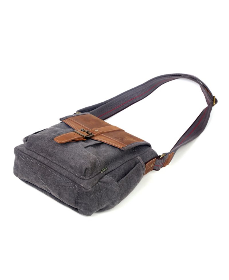 Turtle Ridge Canvas Crossbody Bag