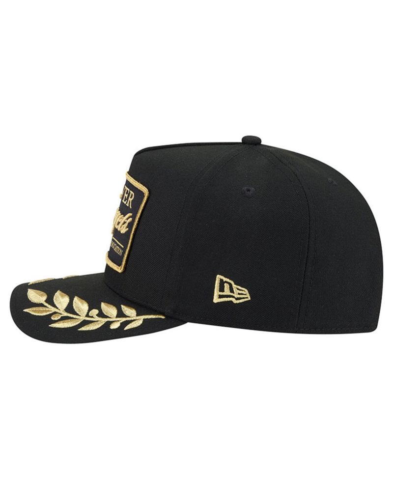 Men's Black Denver Nuggets Golden 9FIFTY Snapback Hat