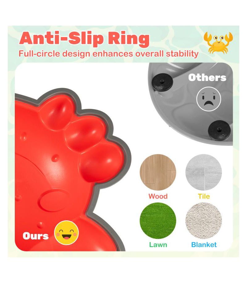 9-Piece Balance Non-Slip Stepping Stones