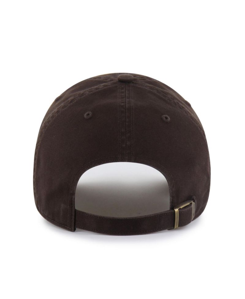 Men's '47 Brown Arkansas Razorbacks Vault Clean Up Adjustable Hat