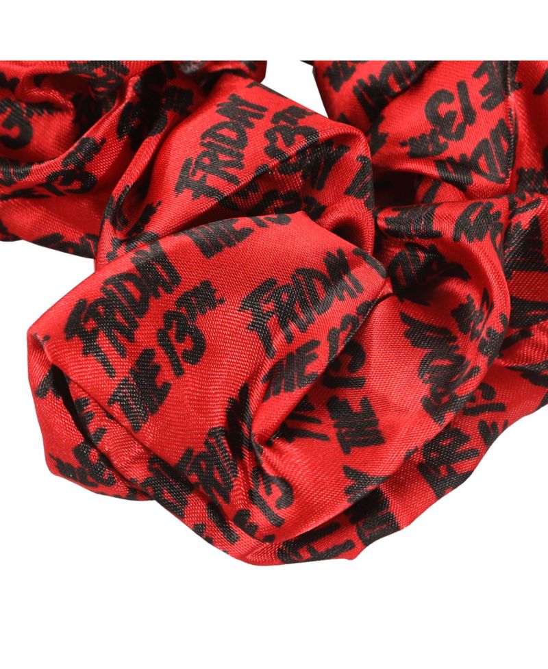 AOP Stuffed Head 3 Pack Scrunchie Set