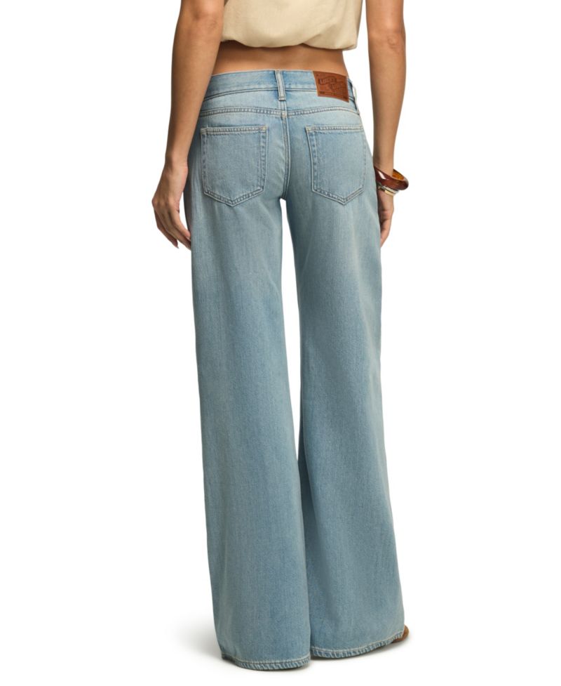 Women's Liquid Luxe Low-Rise Ultra Wide-Leg Jeans