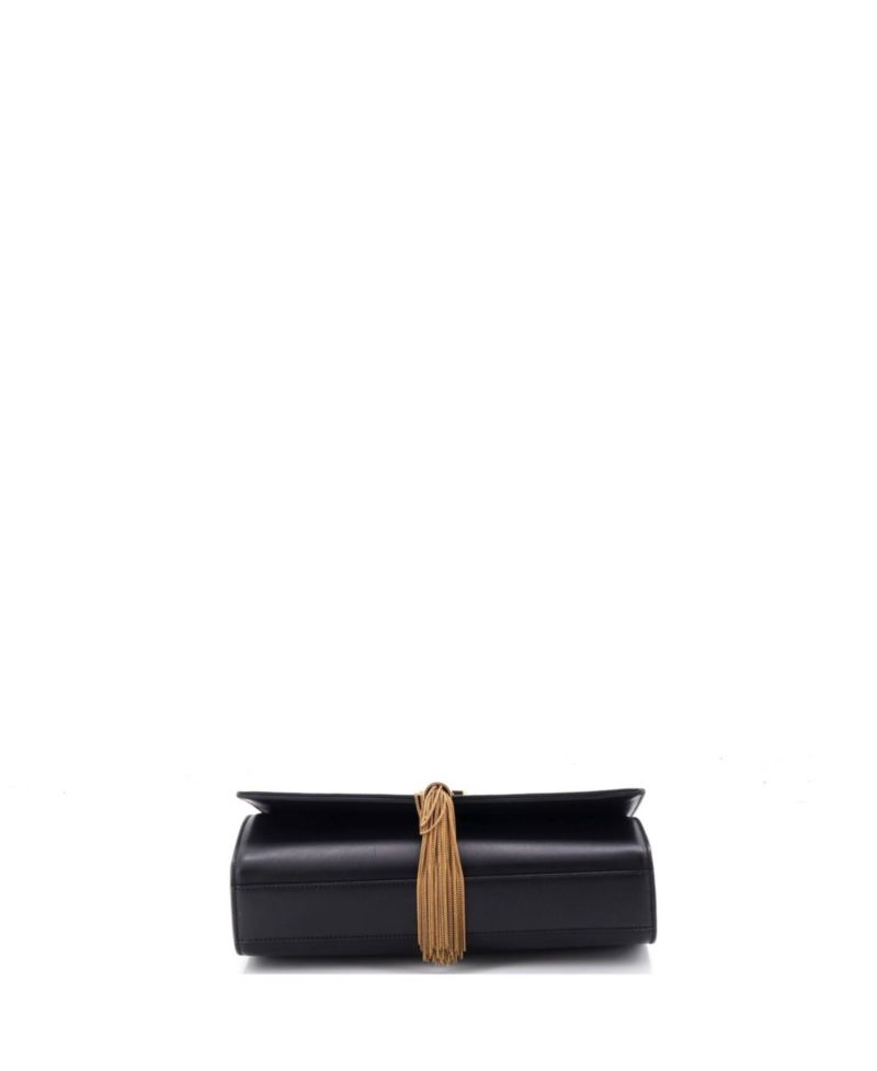 Medium Classic Monogram Tassel Crossbody Bag Leather
