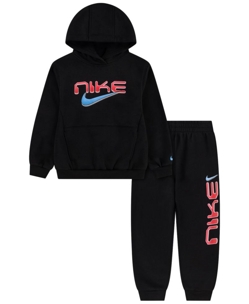 Boys' 2T-7 Stock Fleece Pullover Hoodie and Joggers, 2-Piece Set