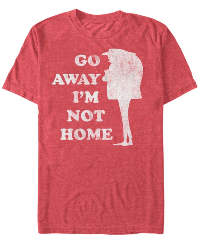 Minions Men's Gru Go Away Not Home Short Sleeve T-Shirt
