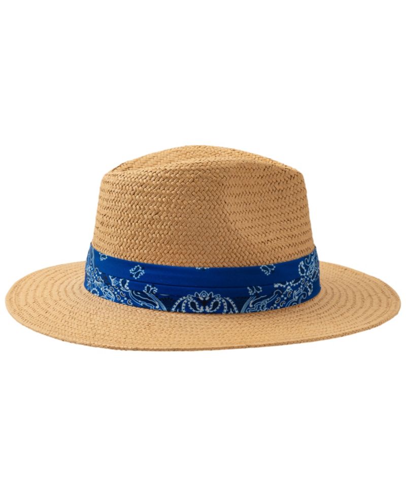 Printed Band Fedora Hat