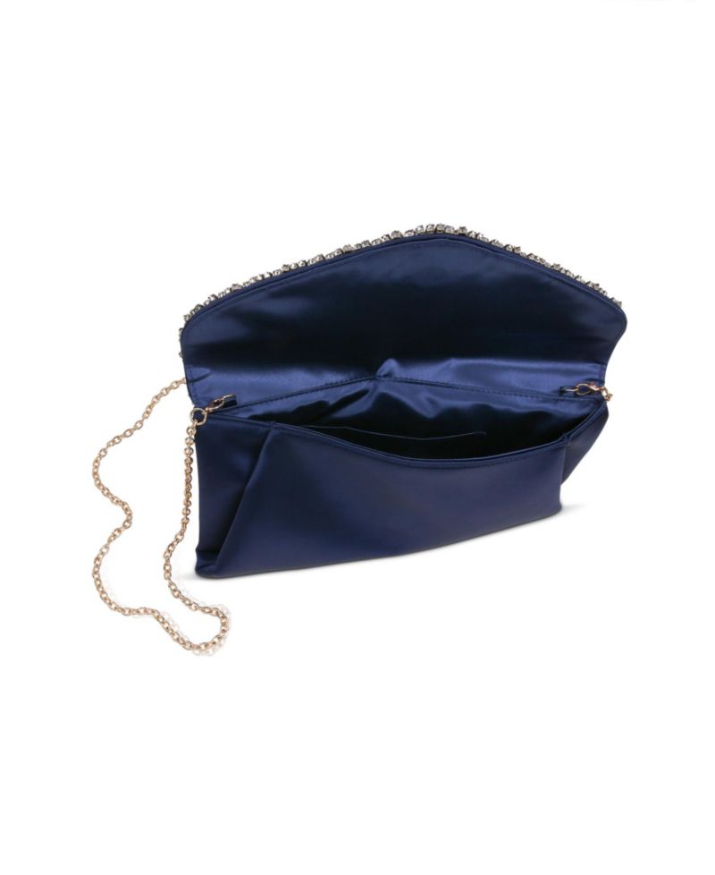 Woman's Mika Mix Crystal Neckline Envelope