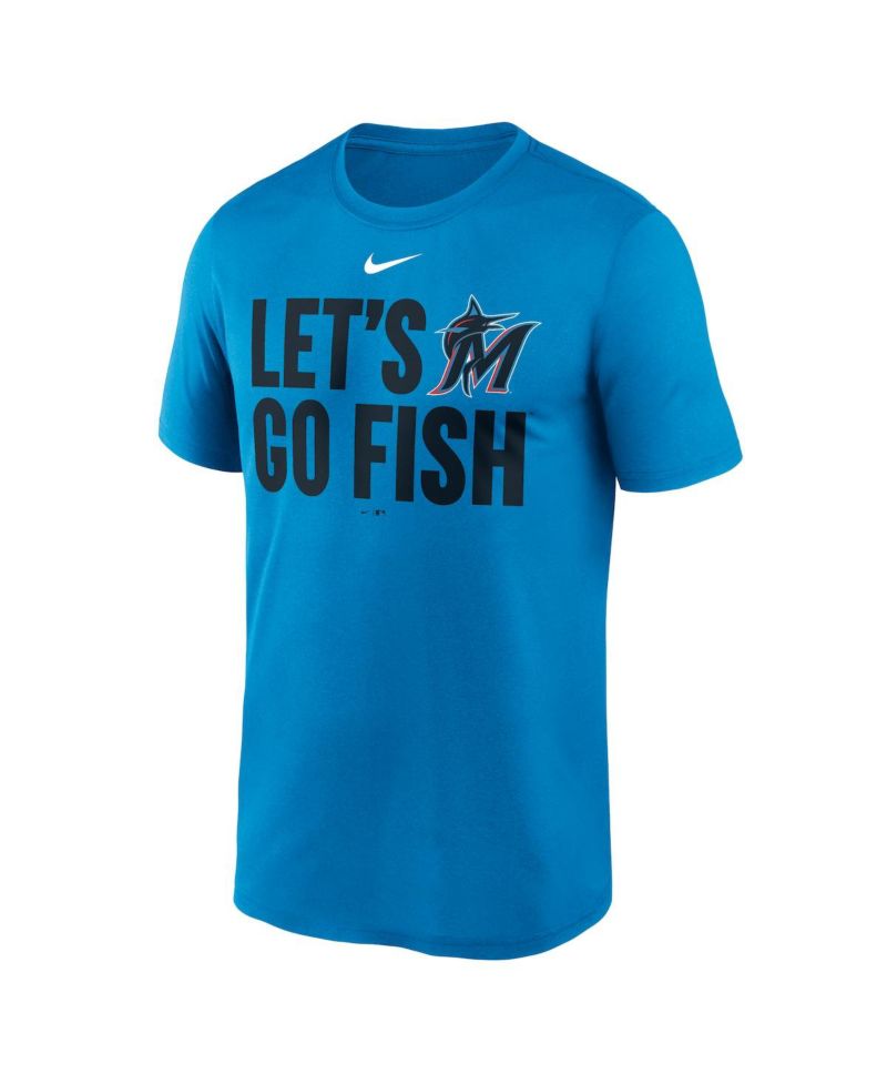 Men's Blue Miami Marlins Local Legend Performance T-Shirt