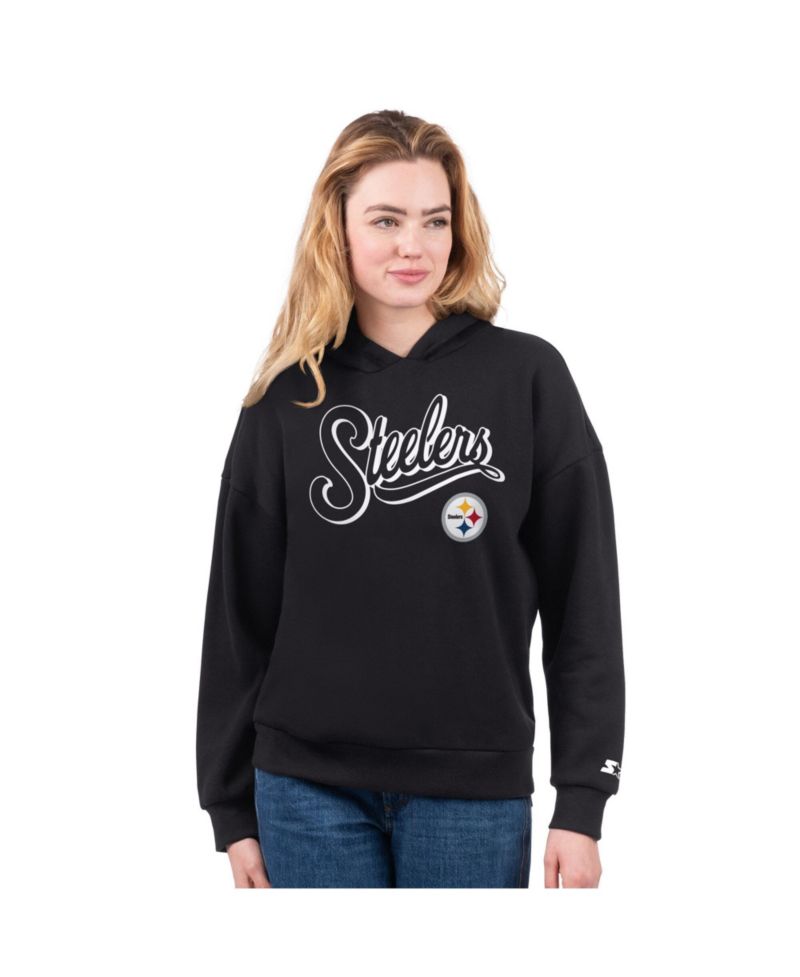 Women's Gold/Black Pittsburgh Steelers Hoodie & T-Shirt Combo Pack