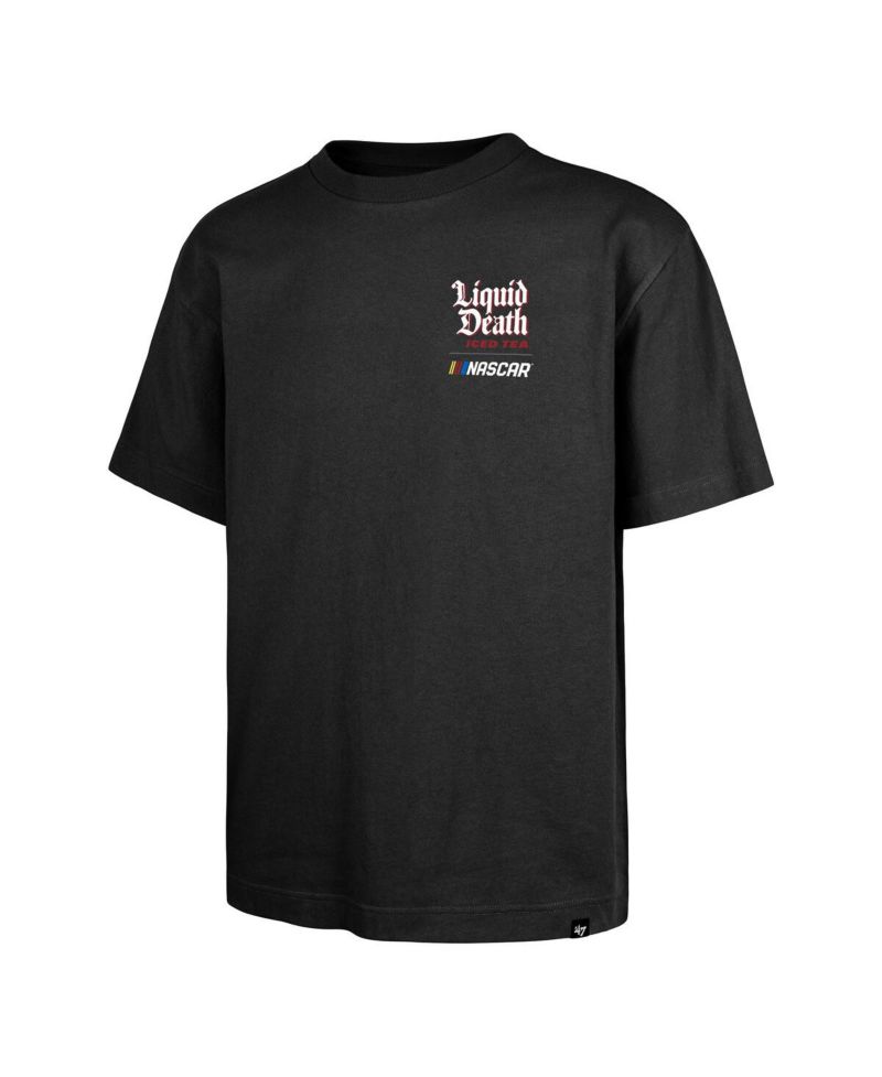 Men's Black NASCAR Liquid Death Race Day Backer Foundation T-Shirt