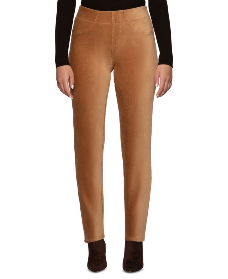 Women's Classic Corduroy Pull-On Mid-Rise Pants