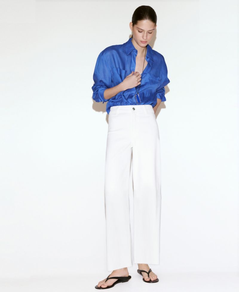 Women's Catherin Culotte High-Rise Jeans